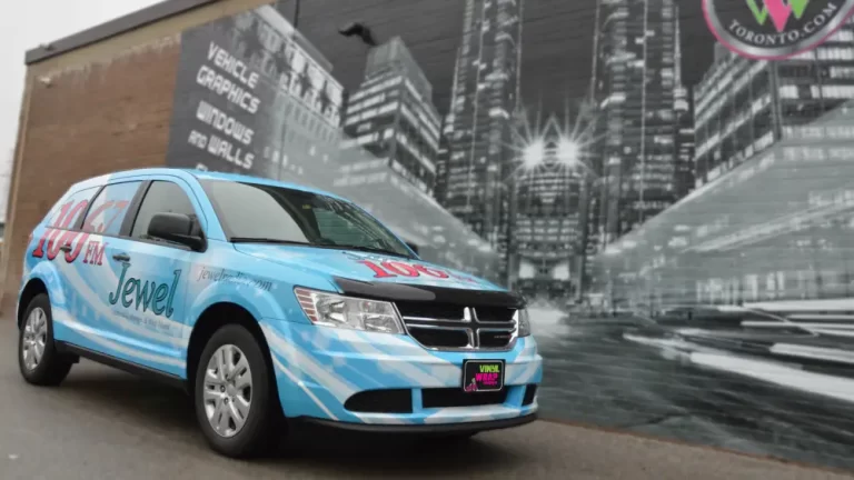 Vinyl Wrap Toronto - Vehicle Wrap In Toronto - Print Shop - Full Wrap Jewel 106.7FM Radio
