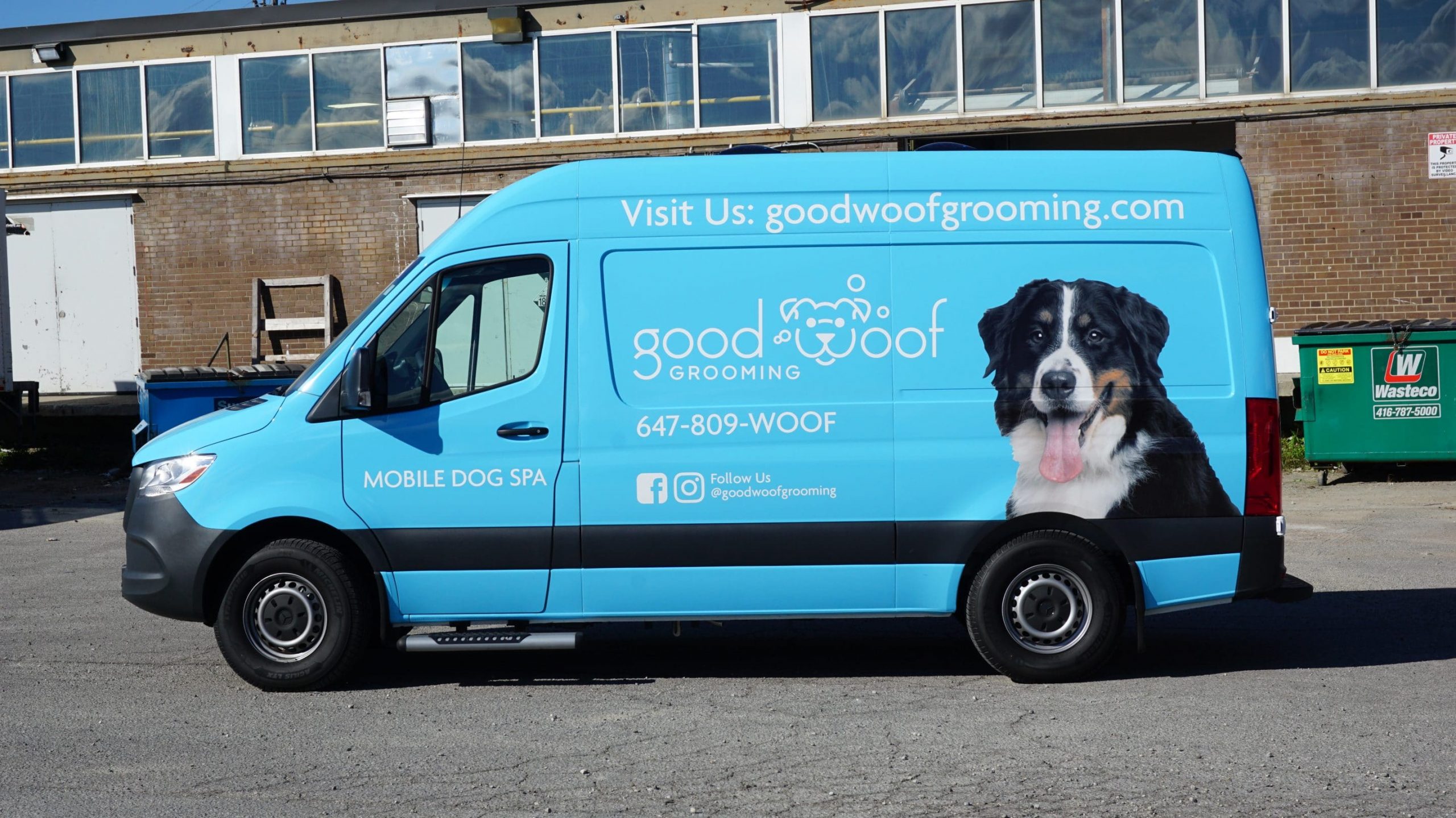 Vinyl Wrap Toronto - Full Van Wrap - Good Woof - Fleet Wraps in GTA