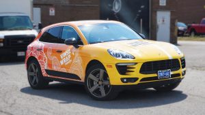 Porsche Macan 2016 - Vinyl Wrap Toronto - Full Car Wrap - Brampton - Side Front - Vehicle Wrap - Decals - Avery Dennison & 3M