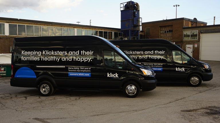 Ford Transit Passenger 250 - VinylWrapToronto.com - Vehicle Decals - After - Side - Custom Decals near Me