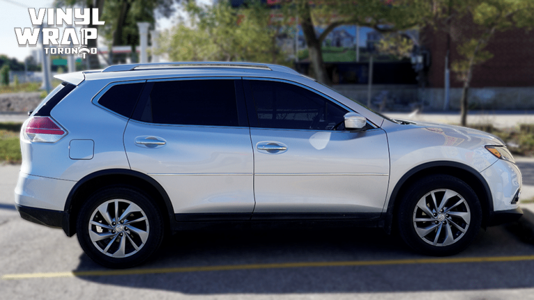 Nissan Rogue 2014 Full Wrap – Why Vinyl Wraps are Better than other ...