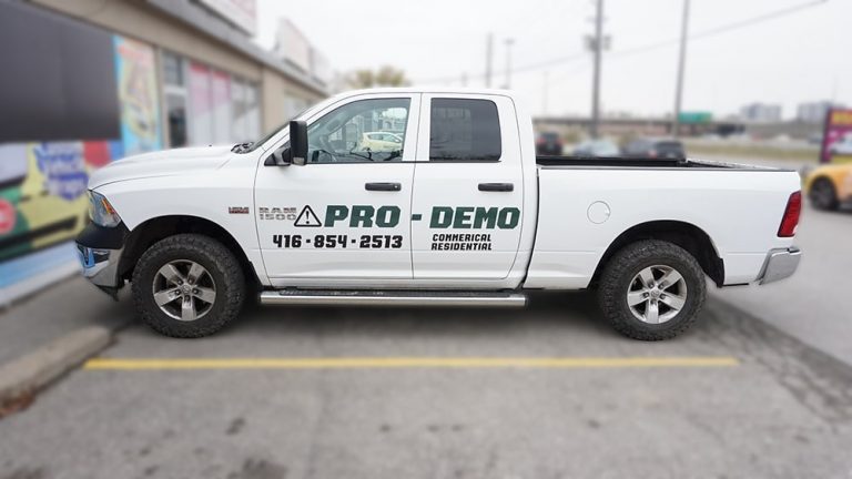 Dodge Ram 1500 - Vinyl Wrap Toronto - VinylWrapToronto.com - Truck Decals in Toronto - Avery Dennison - Side - vinyl decals cost