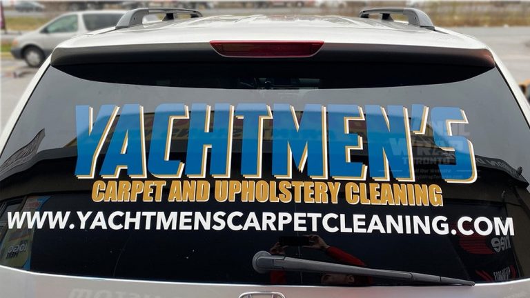 Honda Odyssey Minivan Van Decals - Commercial - Promotional - Avery Dennison - VinylWrapToronto.com - After - Back - custom decals cost