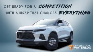 Chevy Blazer 2019 - Full Vehicle Wrap - Colour Change - University of Waterloo - VinylWrapToronto.com - Vinyl Wrap Toronto - After - Cover - Avery & 3M Vinyl Wrap