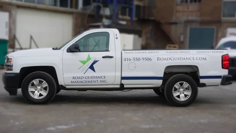 Pick Truck Decals & Lettering - Vinyl Wrap Toronto - Graphics for Trucks - Road Guidance