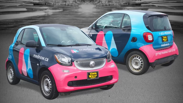 Full Vinyl Wrap - Mednow Smart Car