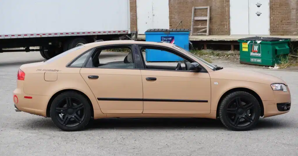 Audi A4 - Full Car Colour Wrap in Toronto