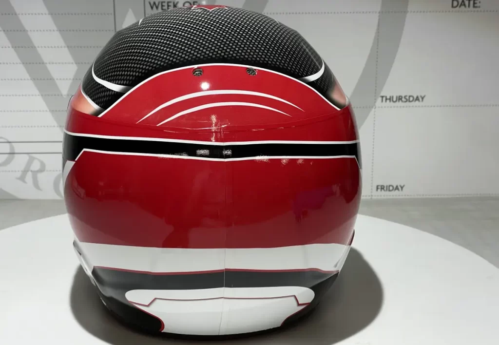 Custom Helmet Wraps in Etobicoke - Vinyl Wrap Toronto - After - Back View