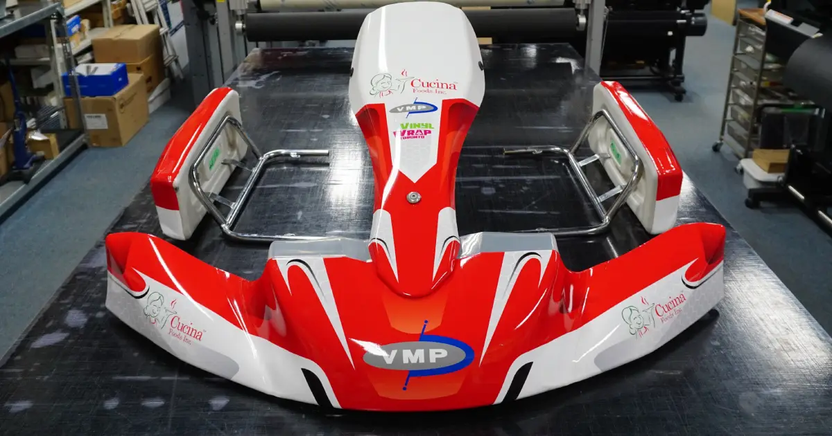Go-Cart Wrap for Cristian Zani: A Stunning Transformation with Personalized Vinyl Wrap 2 Go-Cart Wrap for Cristian Zani - VInyl Wrap Toronto - Custom Wraps for Go-Carts - After