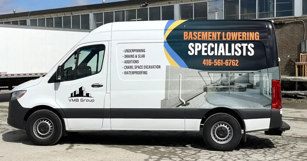 Mercedes Sprinter Partial Wrap for VMB Group - After - Side 2