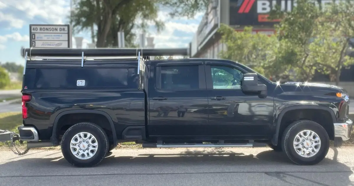 Hungarock Chevy Silverado 2022 Full Commercial Wrap - Before