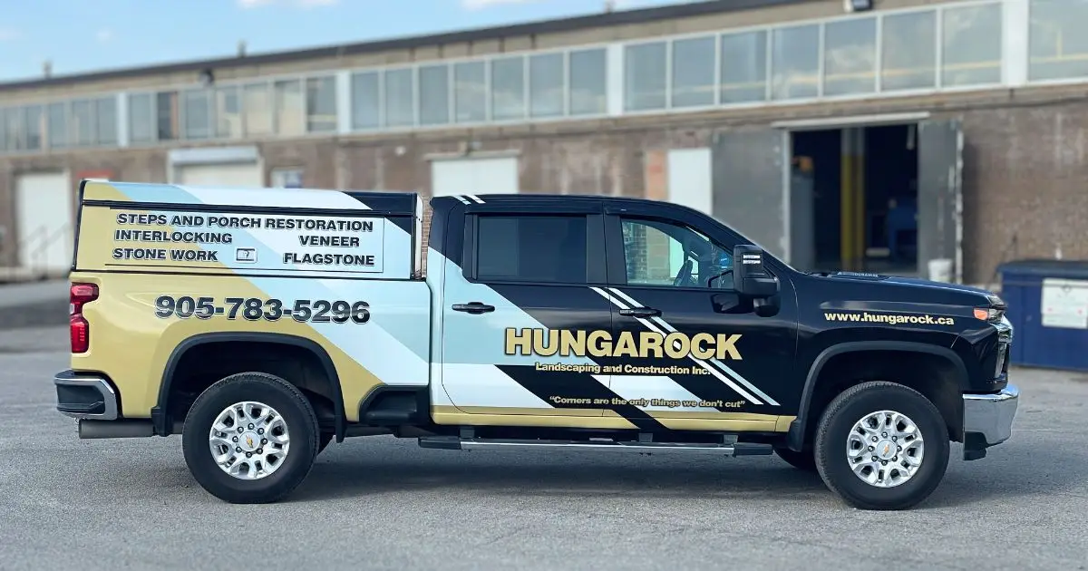 Hungarock Chevy Silverado Full VInyl Wrap - After - Side