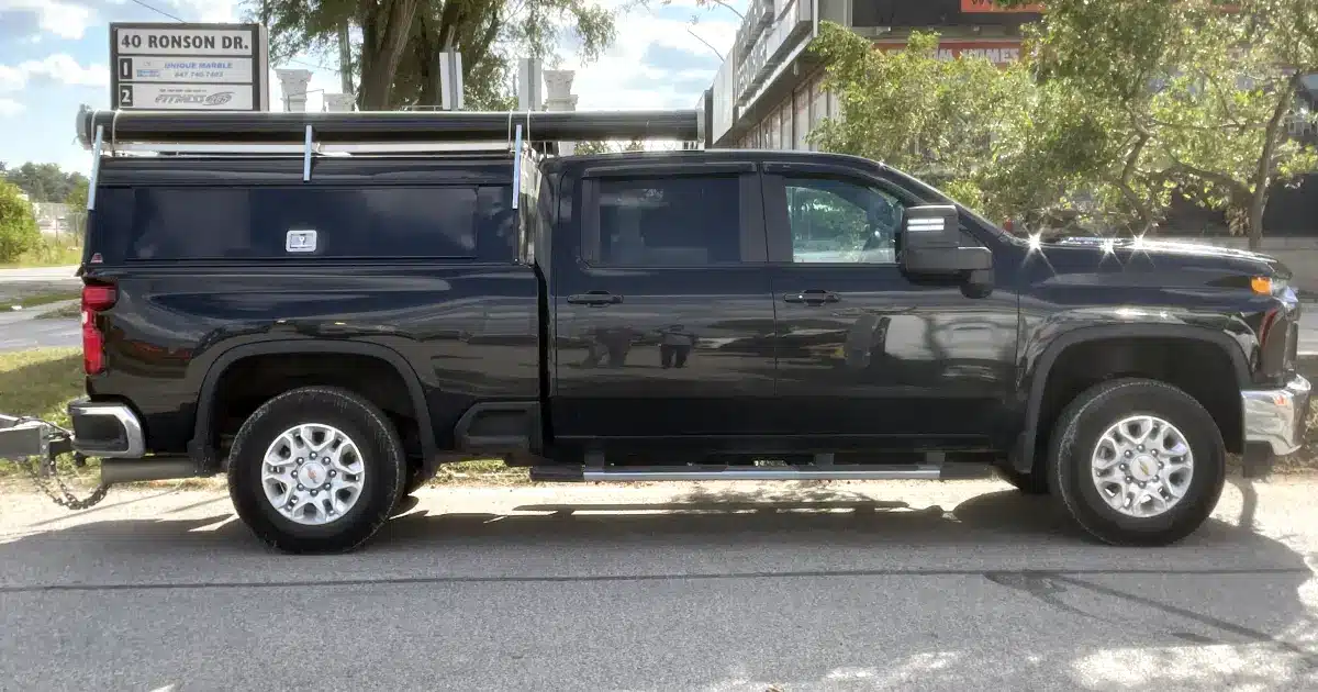 Hungarock - Chevy Silverado Full Wrap - Vinyl Wrap Toronto - Before - Side View