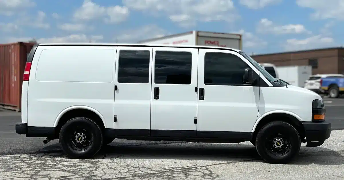 Paint Pro's Chevy Express - Before