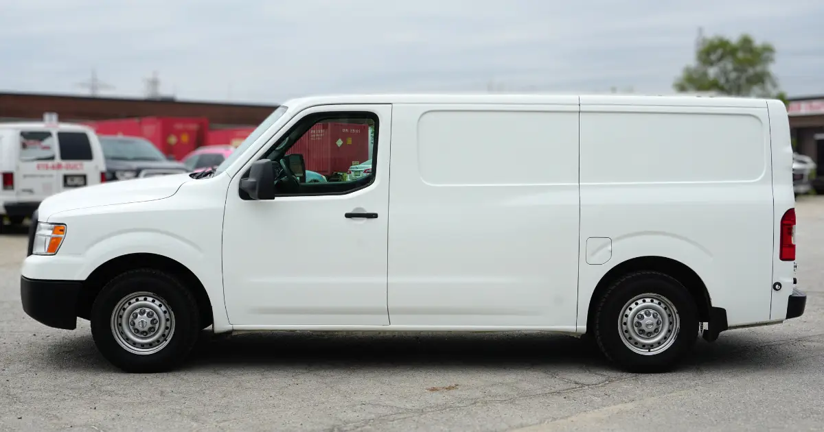 Nissan NV2500 Van Partial Wrap by Vinyl Wrap Toronto for Rhodium Demolition - Before
