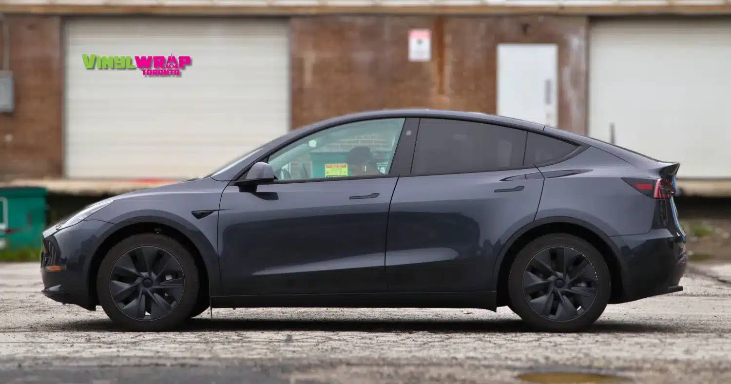 Tesla Model Y - Full Car Wrap - Colour Change - Before