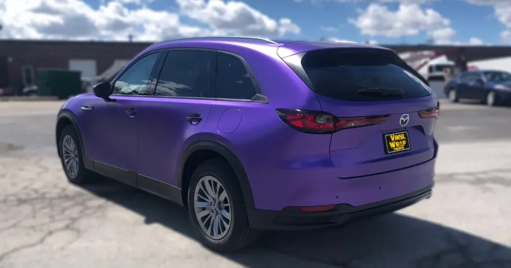 Avery SW900 Satin Purple Metallic Wrap
