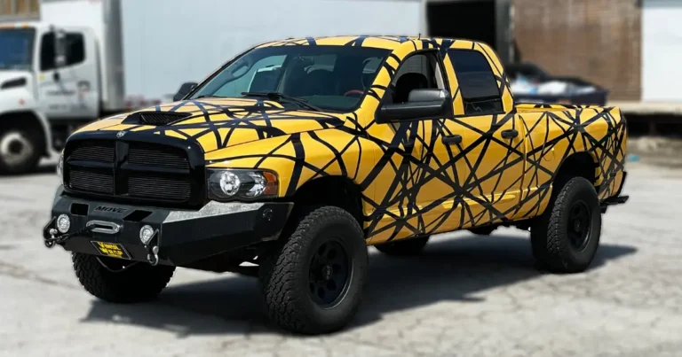 Custom Dodge RAM 1500 Wrap – Sleek & Durable Vinyl Upgrade