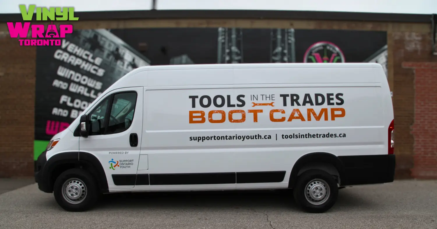 Bootcamp - Dodge RAM ProMaster3500 - Decals - After
