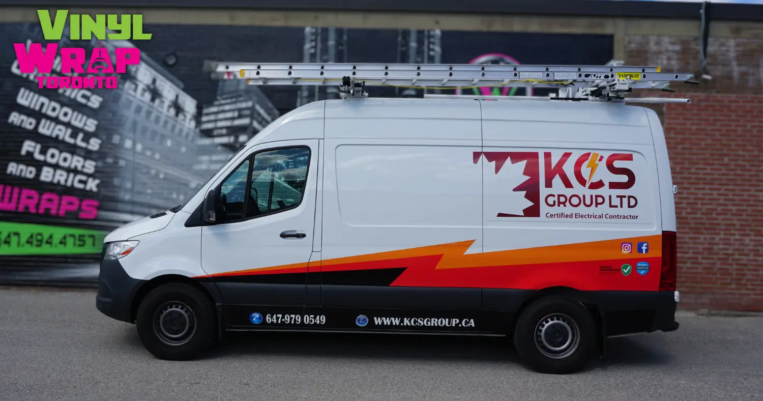 KCS Group - Mercedes Metris - Partial Wrap - After