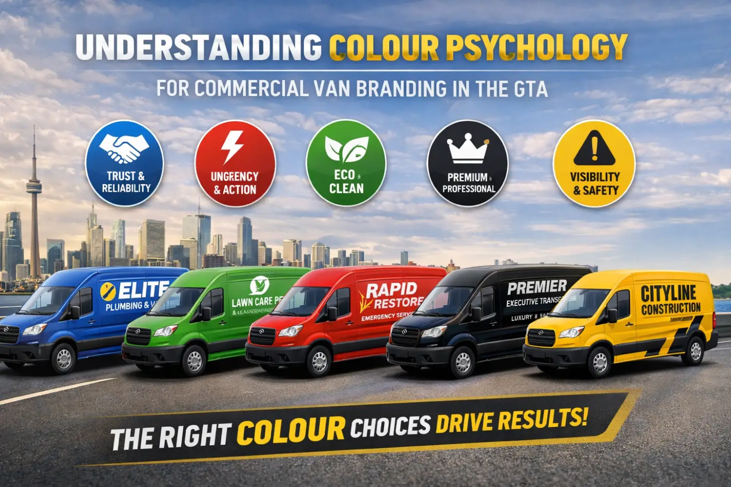 Commercial Van Branding Colour Psychology Guide - 1