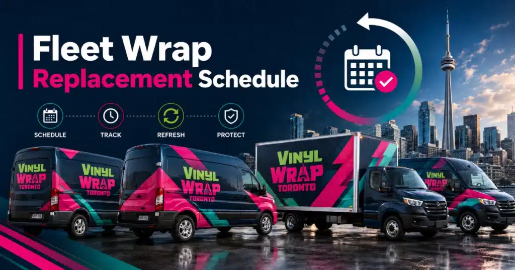 Fleet Wrap Replacement Schedule: How Often Should You Refresh Your Branding?