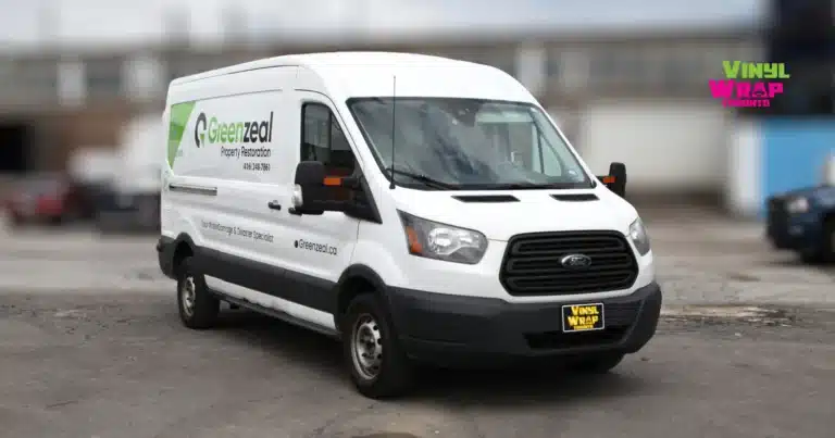 Van Lettering and Decals in Toronto: How Greenzeal Property Restoration Branded Their Ford Transit 250