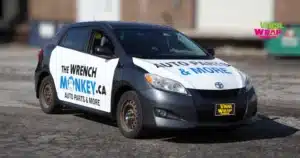 Prodigy Parts_Toyota_Matrix_Partial Wrap_Commercial_Vinyl Wrap Toronto_After Image_Front