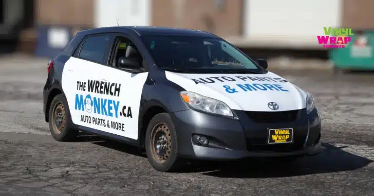Prodigy Parts_Toyota_Matrix_Partial Wrap_Commercial_Vinyl Wrap Toronto_After Image_Front