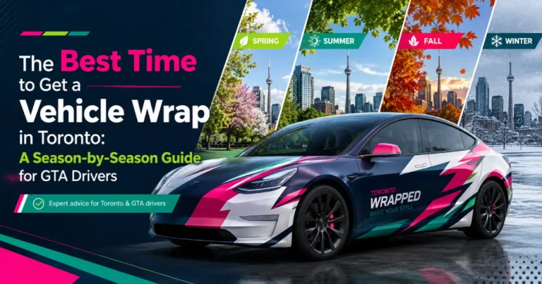 The Best Time to Get a Vehicle Wrap in Toronto_ A Season-by-Season Guide for GTA Drivers